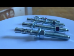 Сталь углерода М6 1/4 дюйма гальванизировала анкеры клина устойчивые к коррозии